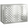 Vidaxl airconditioner hoes zilver 100 x 50 x 70 cm