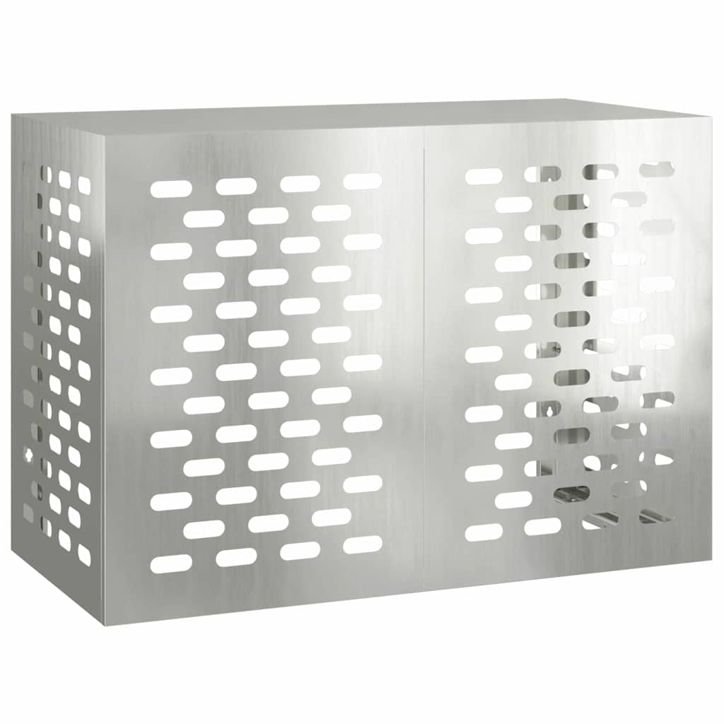 Vidaxl airconditioner hoes zilver 100 x 50 x 70 cm