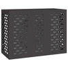 Vidaxl airconditioner hoes zwart 110 x 50 x 80 cm staal