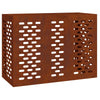 Vidaxl airconditioner hoes roestig 110 x 50 x 80 cm cortenstaal
