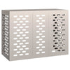 Vidaxl airconditioner hoes roestig 110 x 50 x 80 cm cortenstaal
