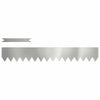Vidaxl Bordo da Giardino 30 pz Argento 100 x 0,05 x 20 cm Acciaio Zincato