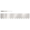VidaXL borde de jardín 30 piezas plata 100 x 0,05 x 20 cm acero inoxidable