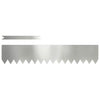 Vidaxl tuinrand 30 pcs zilver 100 x 0.05 x 20 cm gegalvaniseerd staal