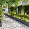 Bordo da giardino Vidaxl 10 pz antracite 100 x 0,05 x 20 cm acciaio laminato a freddo