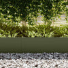 Vidaxl tuinrand 20 pcs olijf groen 100 x 0.05 x 20 cm