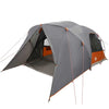 Vidaxl koepeltent met dak grijs en oranje 455 x 252 x 178 cm