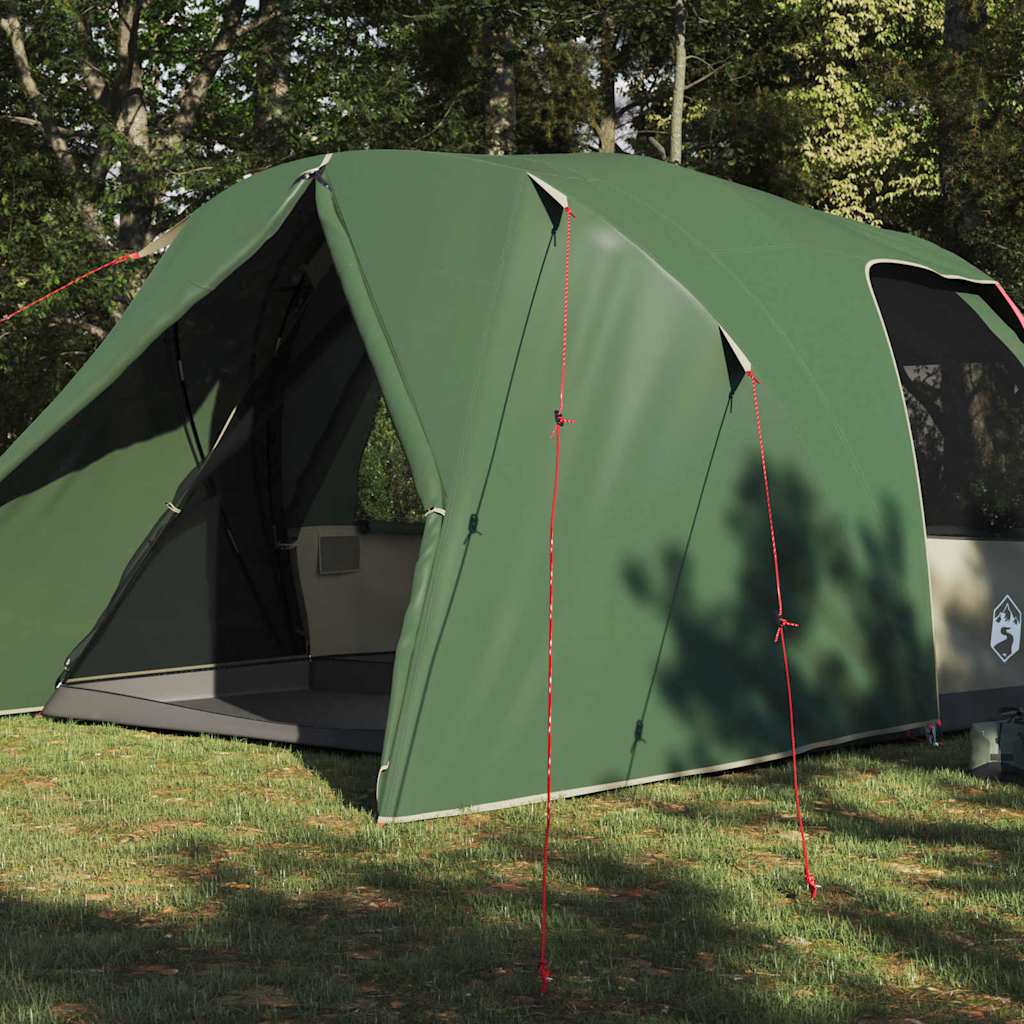 Vidaxl koepeltent met dak met opslag groen 500 x 314 x 206 cm