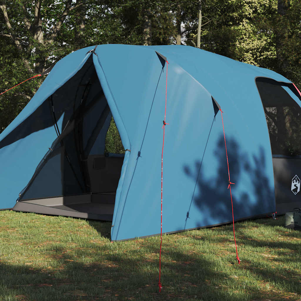 Vidaxl koepeltent met dak met opslag blauw 500 x 314 x 206 cm