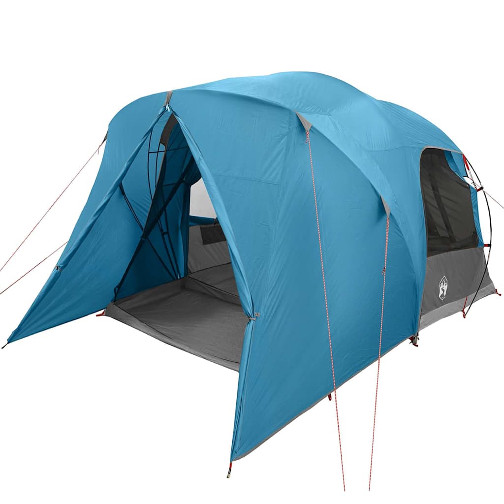 Vidaxl koepeltent met dak met opslag blauw 500 x 314 x 206 cm