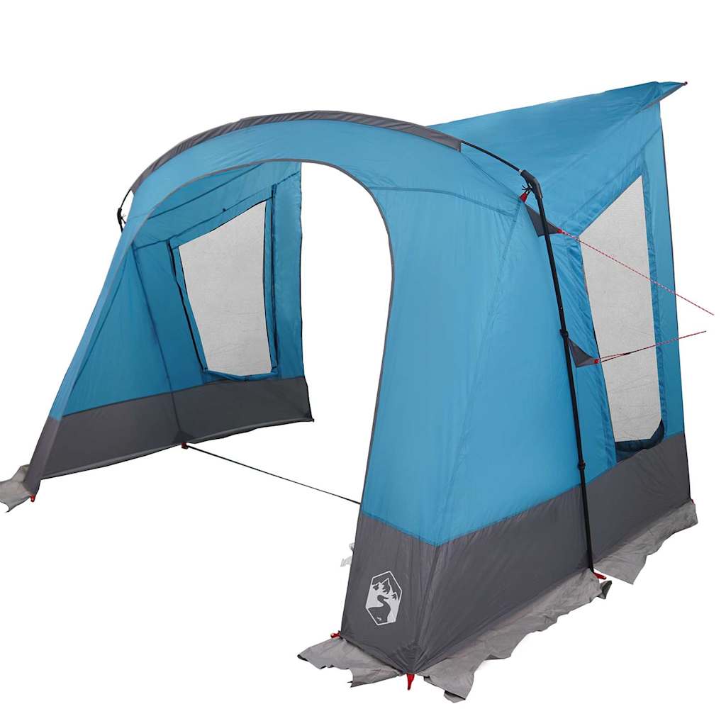 Vidaxl caravan tent met dak met opslag blauw 252 x 245 x 245 cm