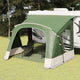 Vidaxl caravan tent met dak met opslag groen 410 x 275 x 245 cm