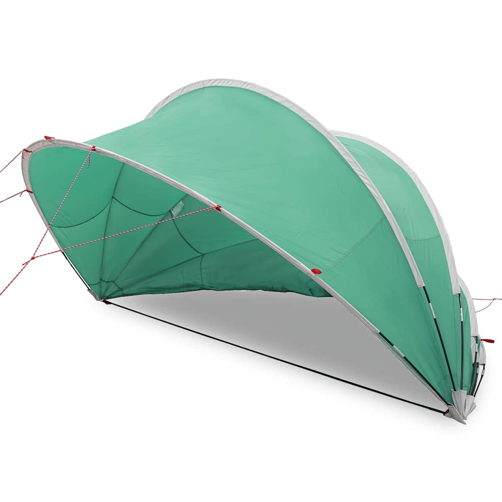 Cupola per piscina Vidaxl blu 336 x 322 x 160 cm poliestere 185 t con rivestimento in PU