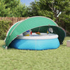 Vidaxl pooldome blauw 405 x 405 x 192 cm 185t polyester met pu-coating