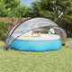 Cupola per piscina Vidaxl trasparente 405 x 405 x 192 cm PVC