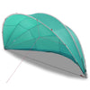 Cupola per piscina Vidaxl blu 472 x 460 x 229 cm Poliestere 185 t con rivestimento in PU