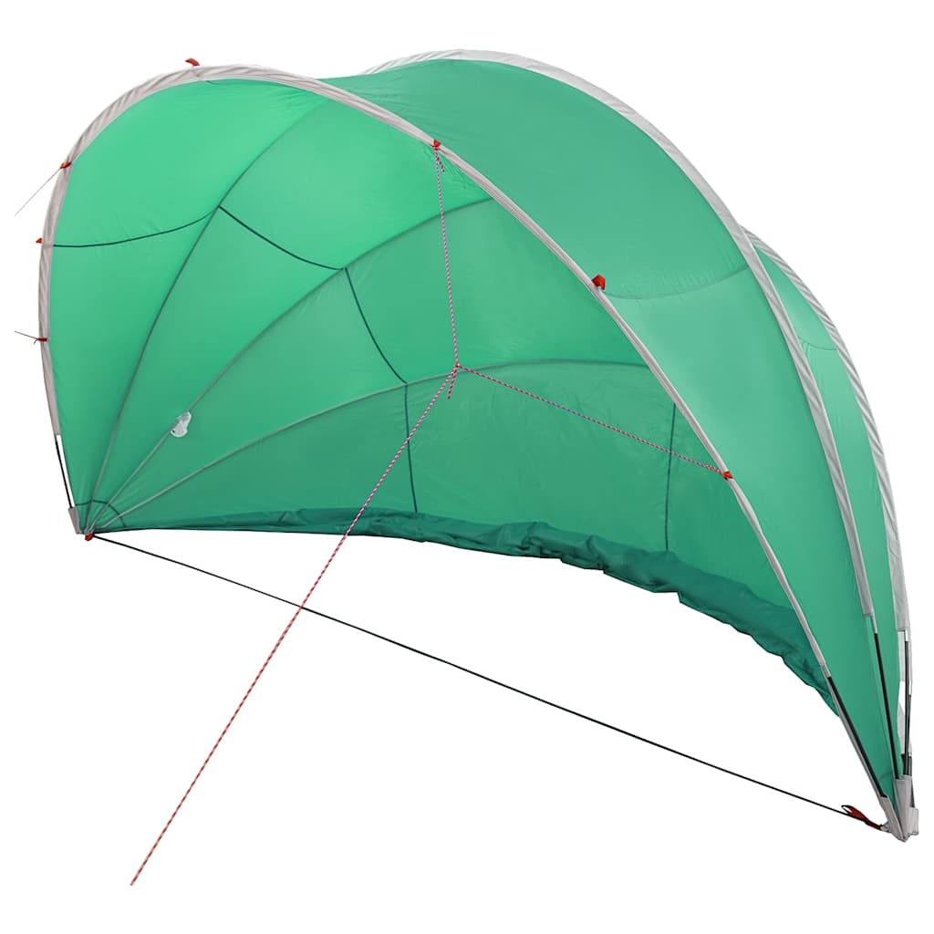 Vidaxl pooldome blauw 500 x 500 x 236 cm 185t polyester met pu-coating