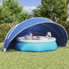 Vidaxl cupola per piscina verde 546 x 516 x 250 cm poliestere 185t con rivestimento in PU