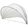 Vidaxl pooldome grijs en oranje 546 x 516 x 250 cm