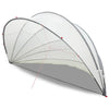 Domo para piscina vidaxl gris y naranja 592 x 590 x 275 cm