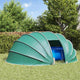 VidaXL tenda da piscina a cupola blu 538 x 440 x 204 cm