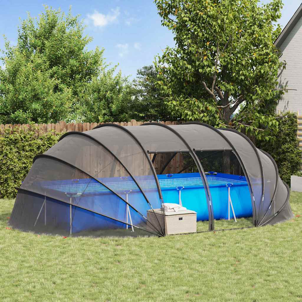 Tenda da piscina Vidaxx cupola trasparente 538 x 440 x 204 cm
