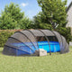 Vidaxx carpa para piscina cúpula transparente 538 x 440 x 204 cm