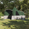 Tenda Tipi Vidaxl con tetto e ripostiglio verde 720 x 465 x 295 cm