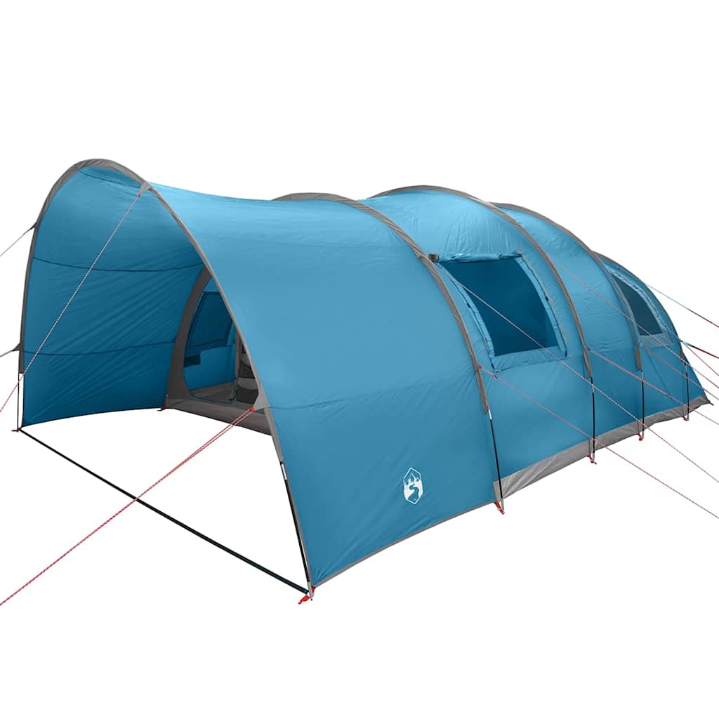 Tenda a tunnel Vidaxx con tetto con ripostiglio blu 710 x 460 x 245 cm