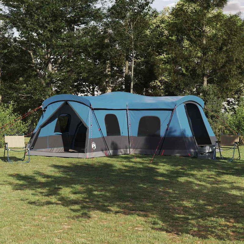 Vidaxl tent blauw 680 x 510 x 210 cm 185t polyester met pu coating