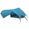 Tenda teepee Vidaxl con tetto blu e grigio 600 x 600 x 347 cm