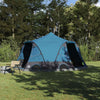 Vidaxl koepeltent met dak met opslag blauw 505 x 450 x 248 cm