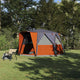 Tenda da casa Vidaxx con tetto grigio e arancione 425 x 396 x 222 cm