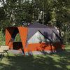 Tienda de campaña vidaxx con techo gris y naranja 400 x 350 x 212 cm