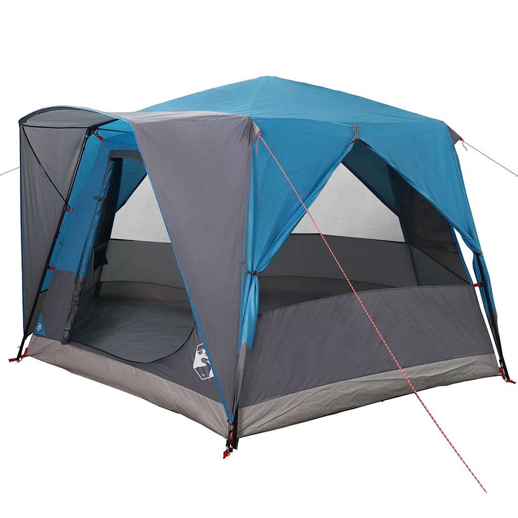 Tenda da casa Vidaxx con tetto blu e grigio 333 x 317 x 194 cm