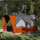 Tienda de campaña vidaxx con techo gris y naranja 333 x 317 x 194 cm