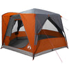 Tienda de campaña vidaxx con techo gris y naranja 333 x 317 x 194 cm