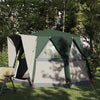 Tenda Vidaxx con tetto e ripostiglio verde e bianco 320 x 320 x 203 cm