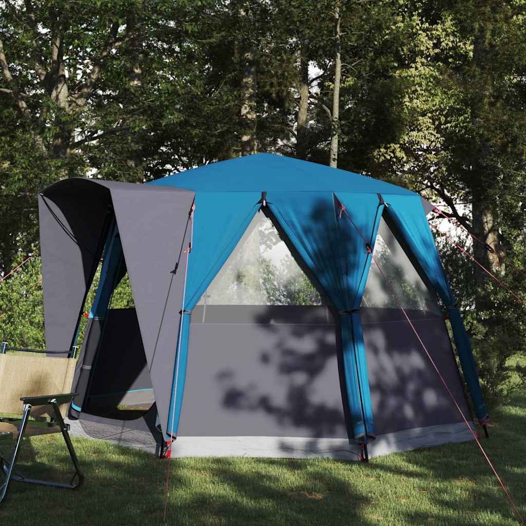 Tienda de campaña vidaxx con techo azul y gris 320 x 320 x 203 cm