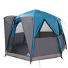 Tienda de campaña vidaxx con techo azul y gris 320 x 320 x 203 cm