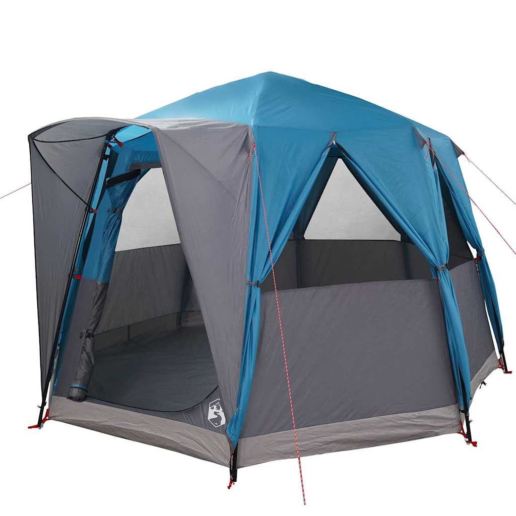Tenda da casa Vidaxx con tetto blu e grigio 320 x 320 x 203 cm