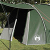 Vidaxl tunneltent met dak met opslag groen en wit 740 x 370 x 220 cm