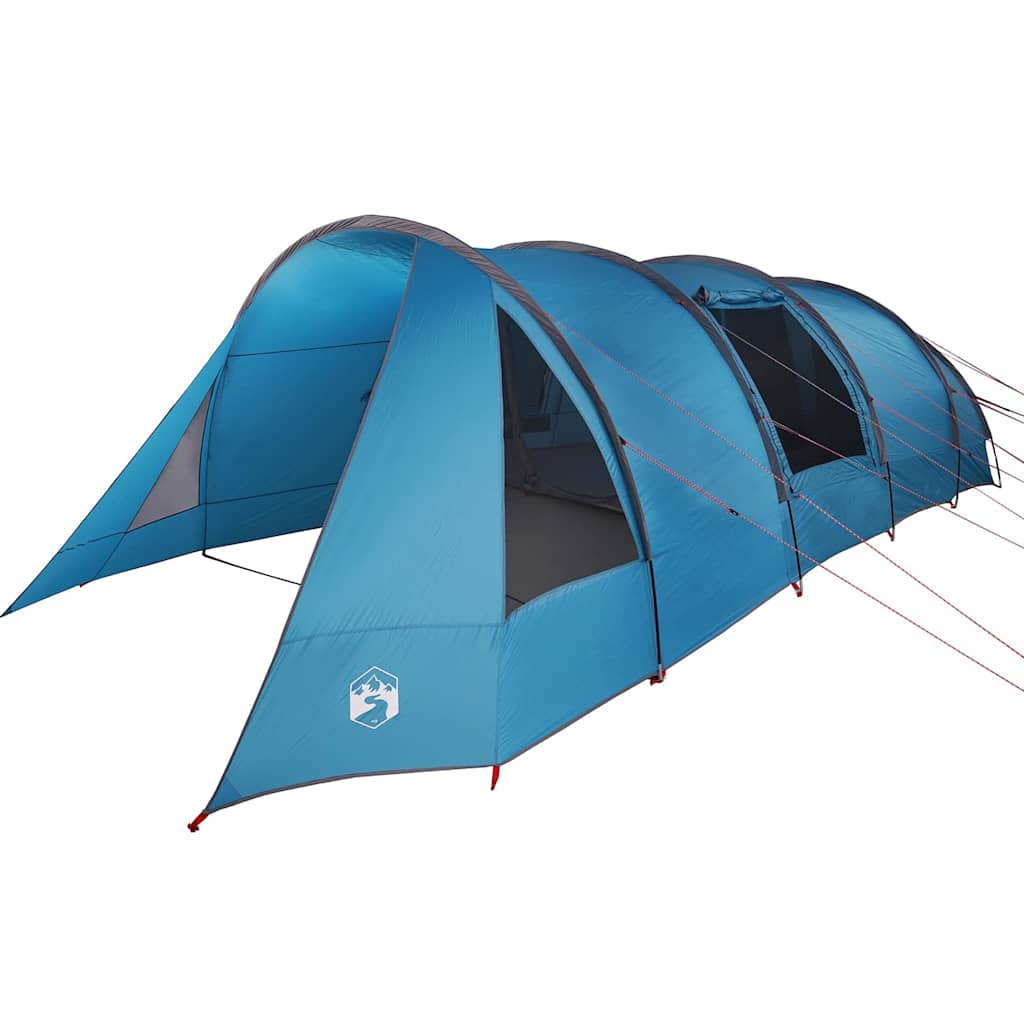 Tienda túnel vidaxx con techo con almacenaje azul y gris 778 x 356 x 210 cm