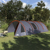 Tenda a tunnel Vidaxx con tetto grigio e arancione 778 x 356 x 210 cm