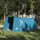 Tenda a tunnel Vidaxx con tetto con ripostiglio blu e grigio 318 x 275 x 140 cm