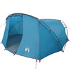 Vidaxl tunneltent met dak met opslag blauw en grijs 318 x 275 x 140 cm