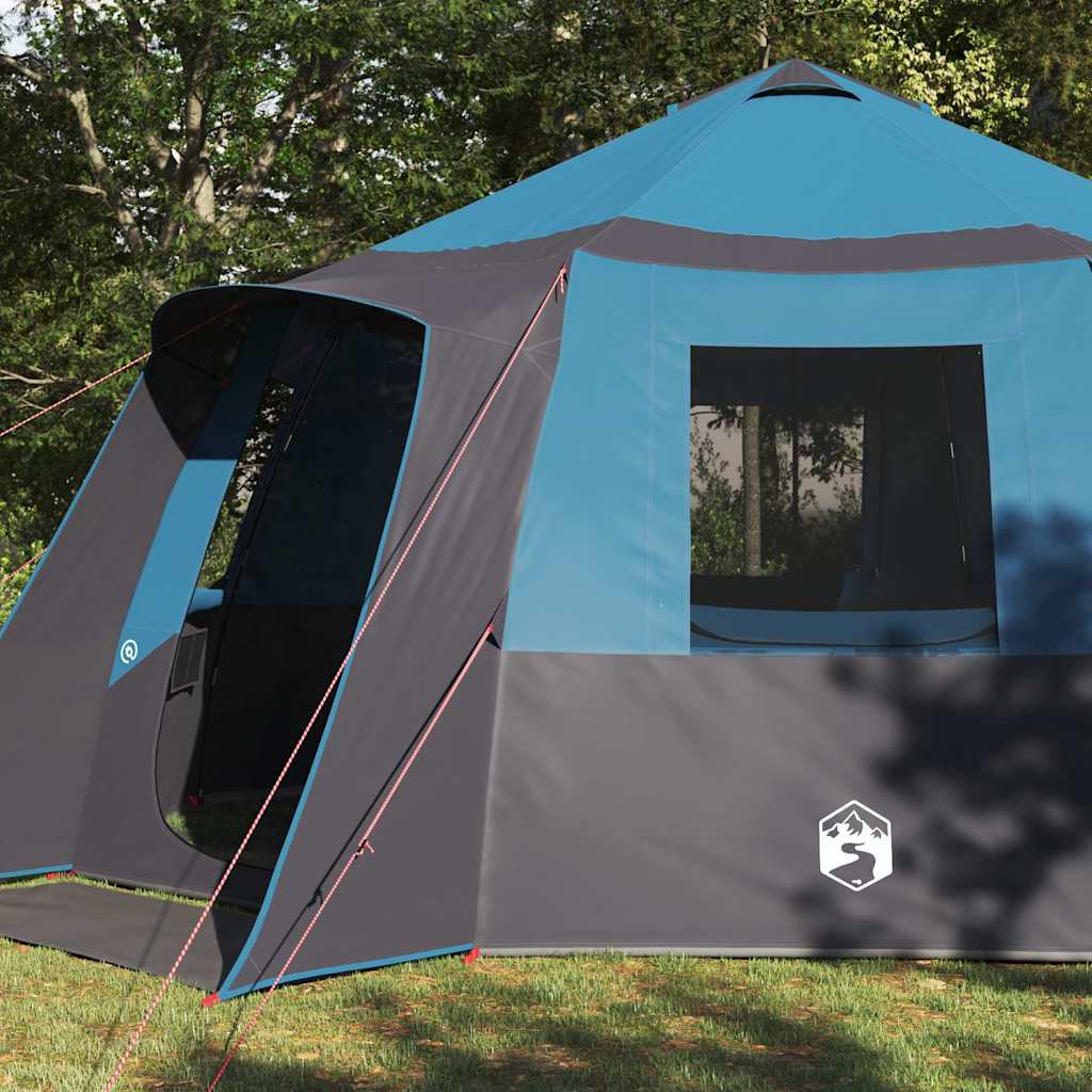 Tenda Vidaxx con tetto blu e grigio 500 x 500 x 294 cm
