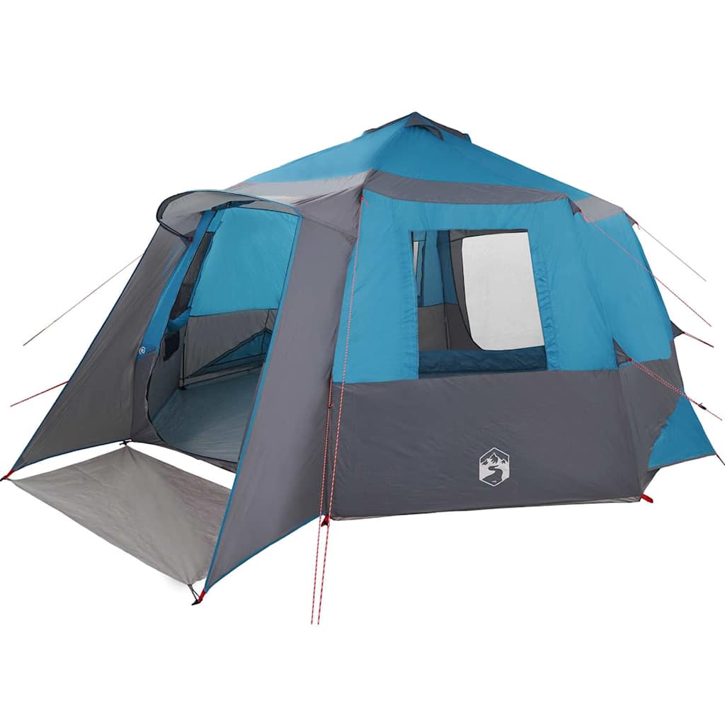 Tenda Vidaxx con tetto blu e grigio 500 x 500 x 294 cm