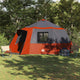 Tienda de campaña vidaxx con techo gris y naranja 500 x 500 x 294 cm