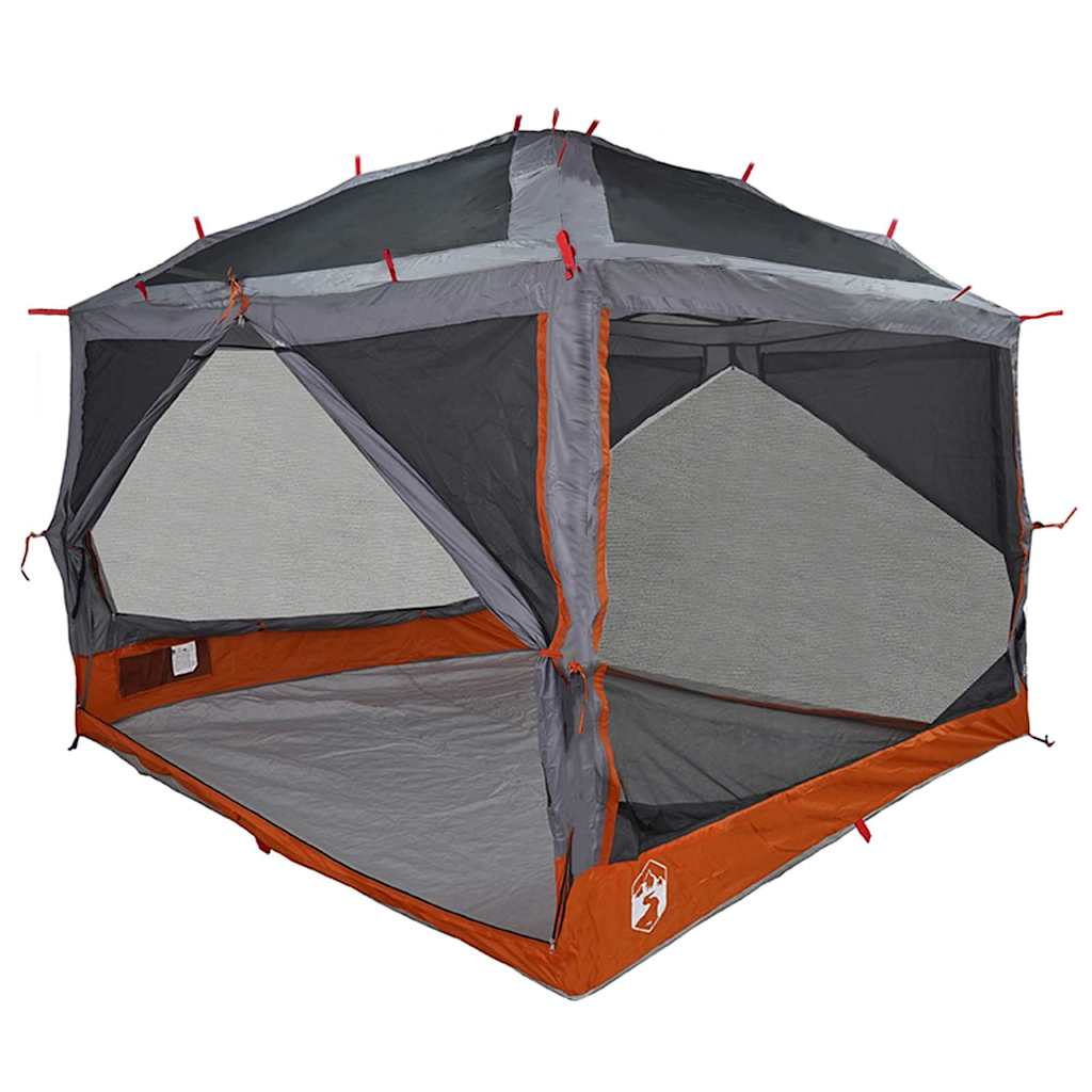 Tienda interior vidaxx con techo gris y naranja 300 x 300 x 250 cm